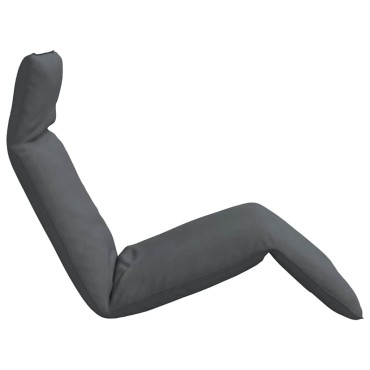 vidaXL Ξαπλώστρα Πτυσσόμενη Ανθρακί 175x54x8,5cm Ύφασμα Oxford 1 τεμ.