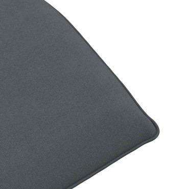 vidaXL Ξαπλώστρα Πτυσσόμενη Ανθρακί 175x54x8,5cm Ύφασμα Oxford 1 τεμ.