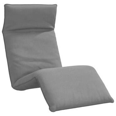 vidaXL Ξαπλώστρα Πτυσσόμενη Γκρι 175x54x8,5cm από Ύφασμα Oxford 1 τεμ.