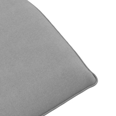 vidaXL Ξαπλώστρα Πτυσσόμενη Γκρι 175x54x8,5cm από Ύφασμα Oxford 1 τεμ.
