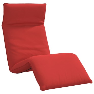 vidaXL Ξαπλώστρα Πτυσσόμενη Κόκκινη 175x54x8,5cm από Ύφασμα Oxford 1 τεμ.