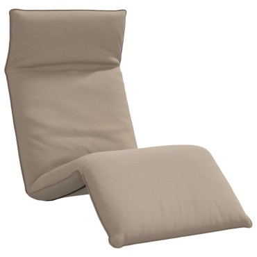 vidaXL Ξαπλώστρα Πτυσσόμενη Μπεζ 175x54x8,5cm Ύφασμα Oxford 1 τεμ.