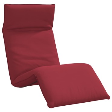 vidaXL Ξαπλώστρα Πτυσσόμενη Κόκκινη 175x54x8,5cm από Ύφασμα Oxford 1 τεμ.