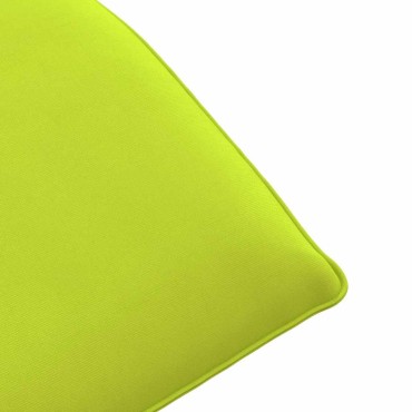 vidaXL Ξαπλώστρα Πτυσσόμενη Ανοιχτό Πράσινο 175x54x8,5cm από Ύφασμα Oxford 1 τεμ.