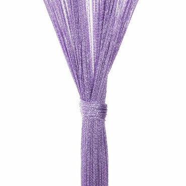 vidaXL Κουρτίνες με Κορδόνι 2 τεμ. Μωβ 100x250cm