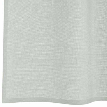 vidaXL Κουρτίνες Voile με Θηλιές 2 τεμ. Ανοιχτό Γκρι 140x245cm