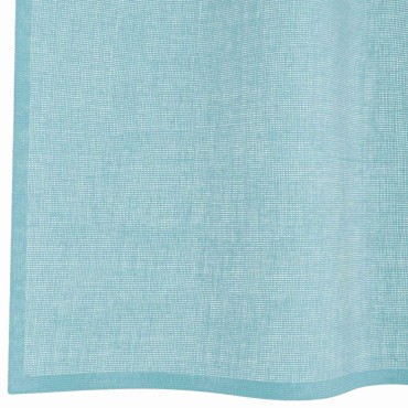 vidaXL Κουρτίνες Voile με Θηλιές 2 τεμ. Τυρκουάζ 140x260cm