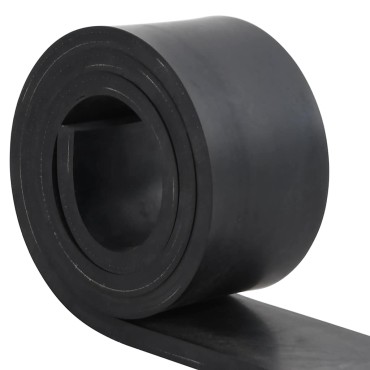 vidaXL Ελαστική Άκρη για Εκχιονιστικό Μαύρο 150x8x1 εκ.