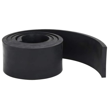 vidaXL Ελαστική Άκρη για Εκχιονιστικό Μαύρο 150x10x1 εκ.