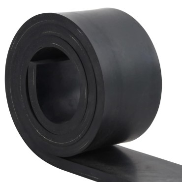 vidaXL Ελαστική Άκρη για Εκχιονιστικό Μαύρο 150x10x1 εκ.