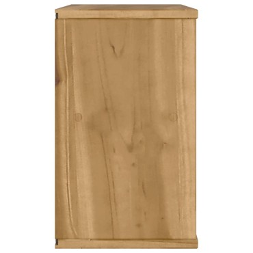 vidaXL Έπιπλο Τηλεόρασης «ODDA» 79x24x40cm από Μασίφ Ξύλο Πεύκου