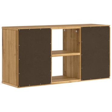 vidaXL Έπιπλο Τηλεόρασης «ODDA» 79x24x40cm από Μασίφ Ξύλο Πεύκου