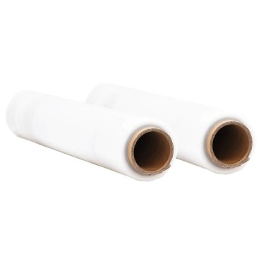 vidaXL Ελαστική Μεμβράνη 2 τεμ. Διαφανής 17 μm 50 εκ. x 150 μ