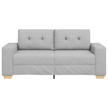vidaXL Διθέσιος Καναπές Cloud Γκρι 180x77x82cm Υφασμάτινος