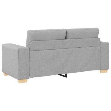 vidaXL Διθέσιος Καναπές Cloud Γκρι 180x77x82cm Υφασμάτινος
