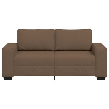 vidaXL Διθέσιος Καναπές Καφέ 180x77x82cm Ύφασμα