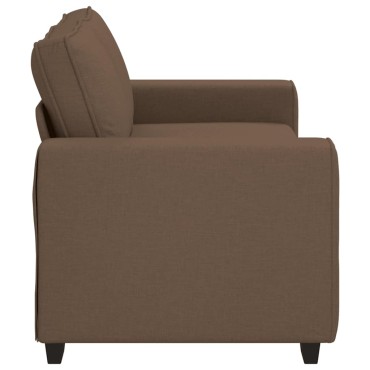 vidaXL Διθέσιος Καναπές Καφέ 180x77x82cm Ύφασμα