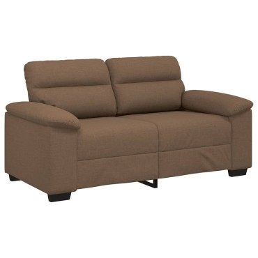 vidaXL Διθέσιος Καναπές Καφέ 160x81x84cm Ύφασμα