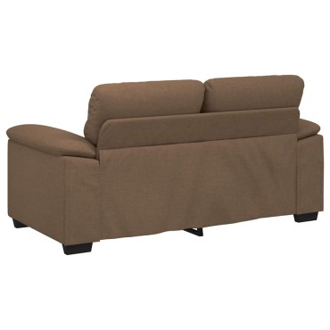 vidaXL Διθέσιος Καναπές Καφέ 160x81x84cm Ύφασμα