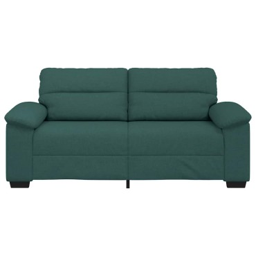vidaXL Διθέσιος Καναπές Σκούρο Πράσινο 180x81x84cm Ύφασμα