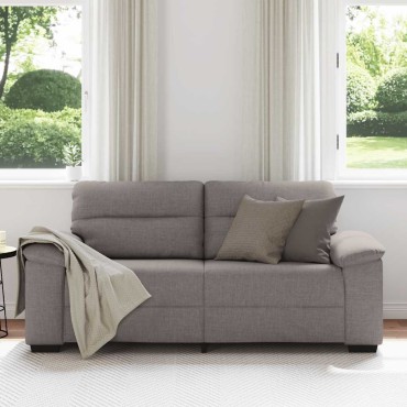 vidaXL Διθέσιος Καναπές Μπεζ 180x81x84cm Ύφασμα