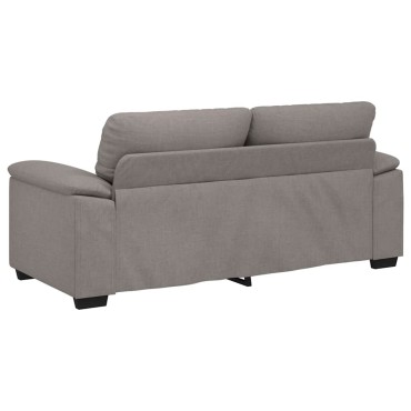 vidaXL Διθέσιος Καναπές Μπεζ 180x81x84cm Ύφασμα