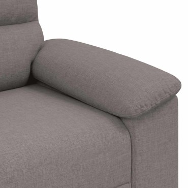 vidaXL Διθέσιος Καναπές Μπεζ 180x81x84cm Ύφασμα