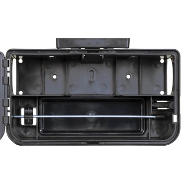vidaXL Ποντικοπαγίδες 4 τεμ. Μαύρες 22x12,5x7,5 εκ.