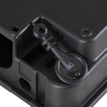 vidaXL Ποντικοπαγίδες 4 τεμ. Μαύρες 22x12,5x7,5 εκ.