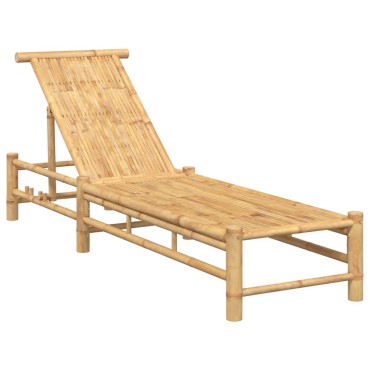 vidaXL Ξαπλώστρα από Μπαμπού 55x199x30cm 1 τεμ.