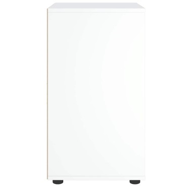 vidaXL Μπουφές VISNES Λευκό 60x40x73cm από Τεχνητό Ξύλο 1 τεμ.