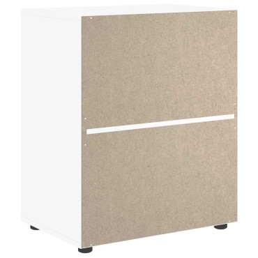 vidaXL Μπουφές VISNES Λευκό 60x40x73cm από Τεχνητό Ξύλο 1 τεμ.