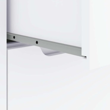 vidaXL Μπουφές VISNES Λευκό 60x40x73cm από Τεχνητό Ξύλο 1 τεμ.