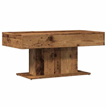 vidaXL Τραπεζάκι Σαλονιού από Παλιό Ξύλο 96x50x45cm από Τεχνητό Ξύλο 1 τεμ.