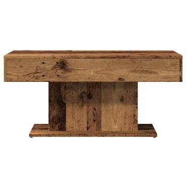 vidaXL Τραπεζάκι Σαλονιού από Παλιό Ξύλο 96x50x45cm από Τεχνητό Ξύλο 1 τεμ.
