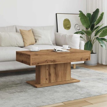 vidaXL Τραπεζάκι Σαλονιού Artisan Δρυς 96x50x45cm από Τεχνητό Ξύλο 1 τεμ.