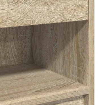 vidaXL Κομοδίνο με Συρτάρι σε Χρώμα Sonoma Δρυς 39x28x41cm 1 τεμ.