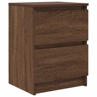 vidaXL Έπιπλο Τηλεόρασης Καφέ Δρυς 40x35x54cm από Τεχνητό Ξύλο