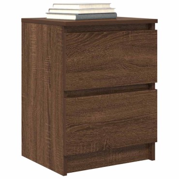 vidaXL Έπιπλο Τηλεόρασης Καφέ Δρυς 40x35x54cm από Τεχνητό Ξύλο