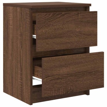 vidaXL Έπιπλο Τηλεόρασης Καφέ Δρυς 40x35x54cm από Τεχνητό Ξύλο