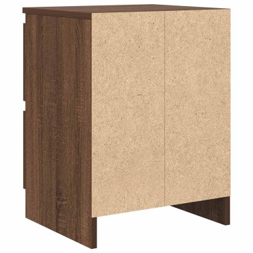 vidaXL Έπιπλο Τηλεόρασης Καφέ Δρυς 40x35x54cm από Τεχνητό Ξύλο