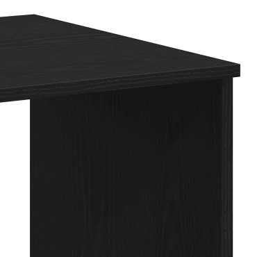 vidaXL Γραφείο με Συρτάρια Μαύρη Δρυς 102x50x76cm από Τεχνητό Ξύλο 1 τεμ.