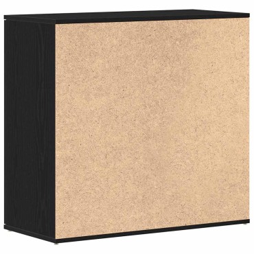 vidaXL Μπουφές από Μαύρη Δρυς 80x36x75cm από Τεχνητό Ξύλο 1 τεμ.