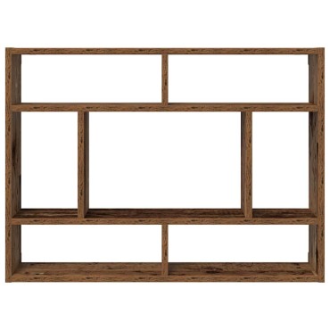 vidaXL Ράφι Τοίχου από Παλιό Ξύλο 75x16x55cm από Τεχνητό Ξύλο 1 τεμ.