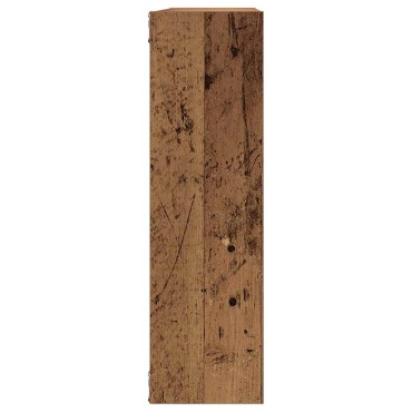 vidaXL Ράφι Τοίχου από Παλιό Ξύλο 75x16x55cm από Τεχνητό Ξύλο 1 τεμ.