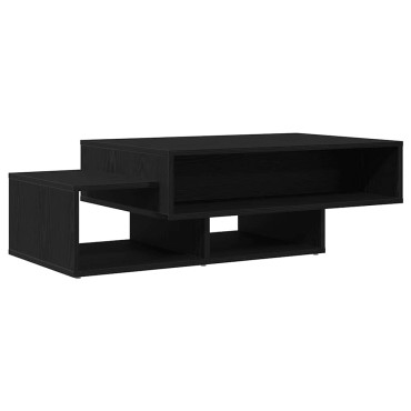 vidaXL Τραπεζάκι Σαλονιού Μαύρο Δρυς 105x55x32cm από Τεχνητό Ξύλο 1 τεμ.