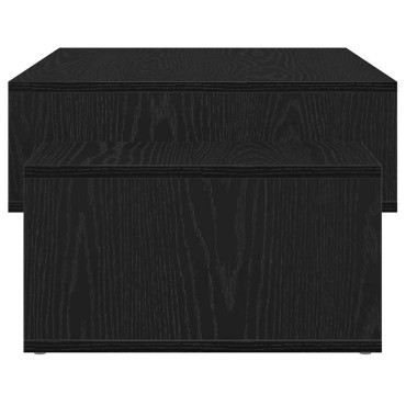 vidaXL Τραπεζάκι Σαλονιού Μαύρο Δρυς 105x55x32cm από Τεχνητό Ξύλο 1 τεμ.