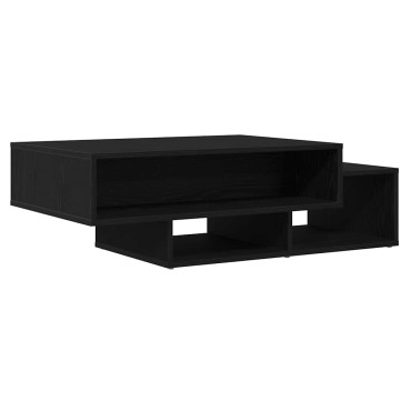 vidaXL Τραπεζάκι Σαλονιού Μαύρο Δρυς 105x55x32cm από Τεχνητό Ξύλο 1 τεμ.