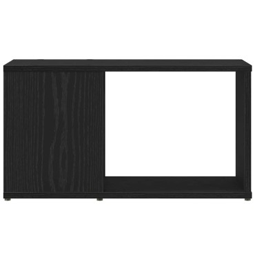 vidaXL Έπιπλο Τηλεόρασης Μαύρο Δρυς 60x24x32cm από Τεχνητό Ξύλο
