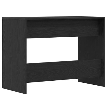 vidaXL Γραφείο Μαύρη Δρυς 101x50x76,5cm από Τεχνητό Ξύλο 1 τεμ.